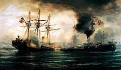 Guerra del Pacífico: Combate Naval de Iquique, 21 de mayo de 1879